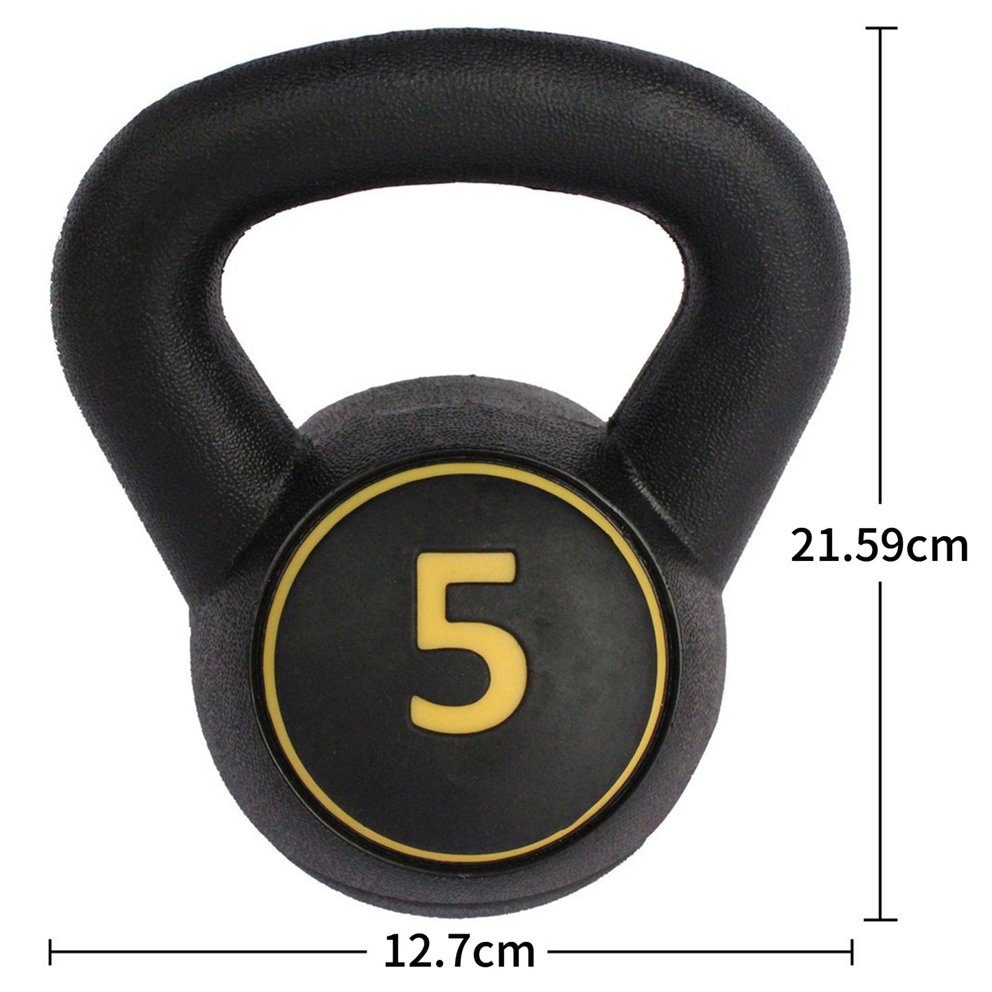 Ensemble Kettlebells Fitness 3 Pièces avec Support Poids Musculation Cross Training Salle de Sport Maison