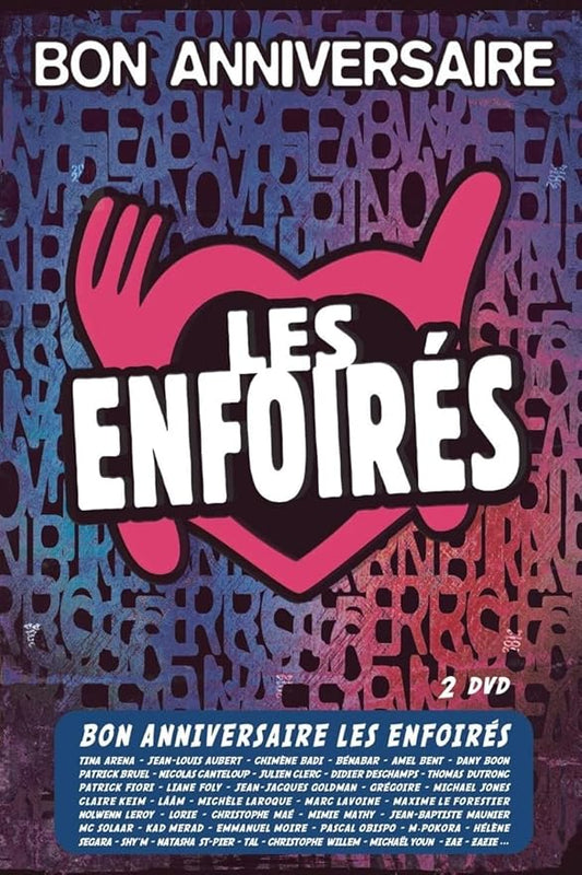BON ANNIVERSAIRE LES ENFOIRÉS 2 DVD