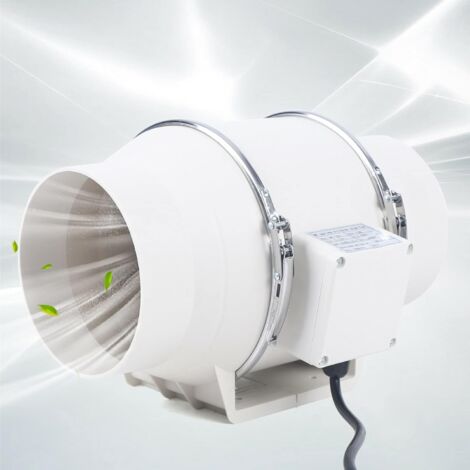 Ventilateur de Conduit 130W 220V – Extracteur d’Air Silencieux pour Cuisine, Entrepôt, Salle de Bain