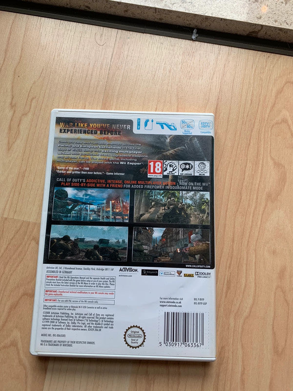 Call of duty world at war wii