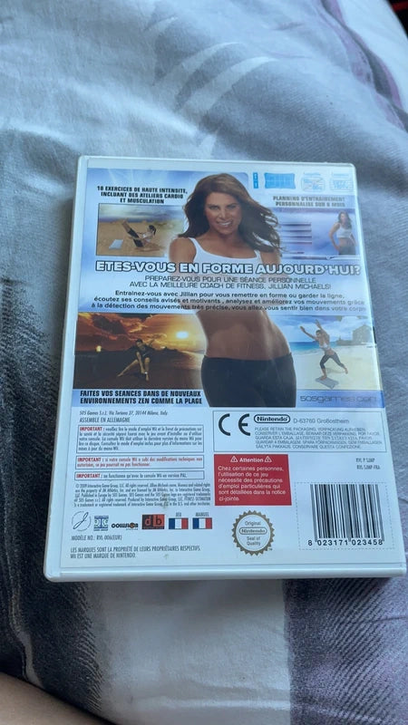 Jeu wii jillian fitness