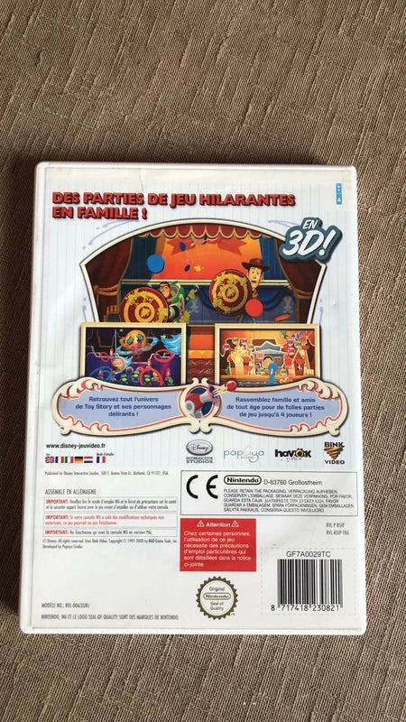 Jeu Wii Toy Story mania