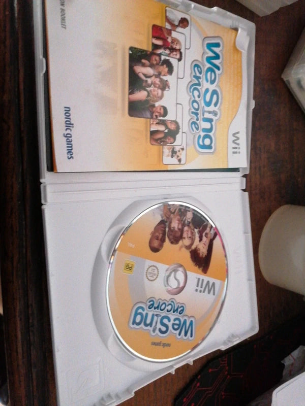Jeu wii, We sing encore