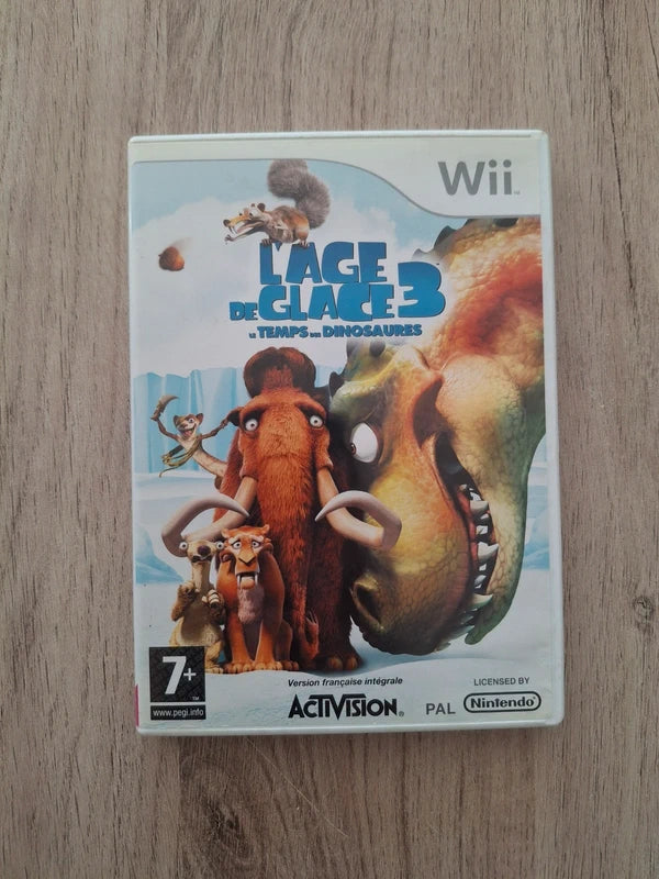 Jeu wii l'âge de glace 3