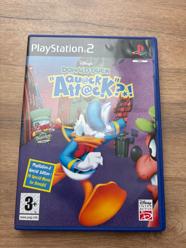 Donald duck quack attack PlayStation 2
