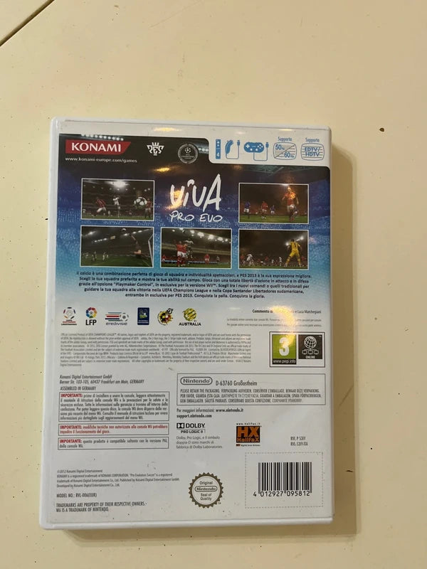 pes 2013 wii