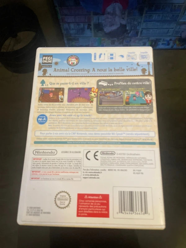 Animal crossing wii