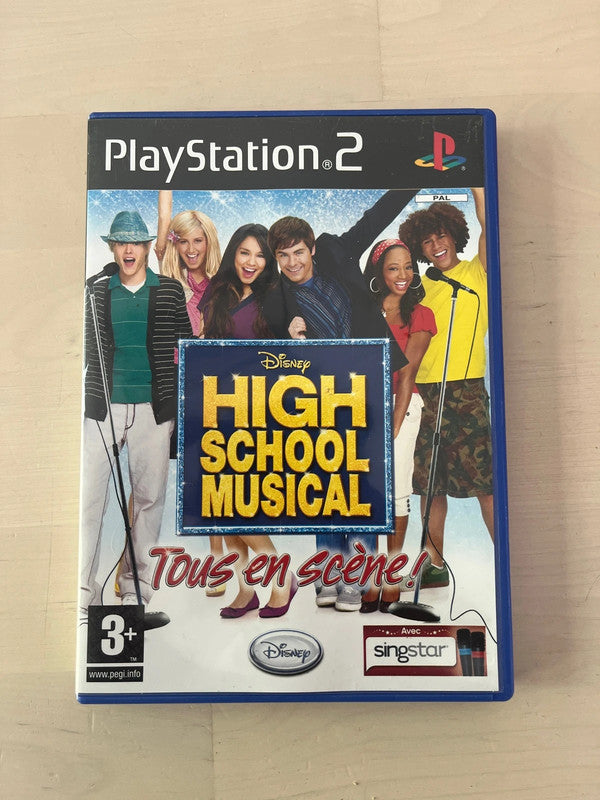PlayStation 2 - jeu singstar Disney high school musical