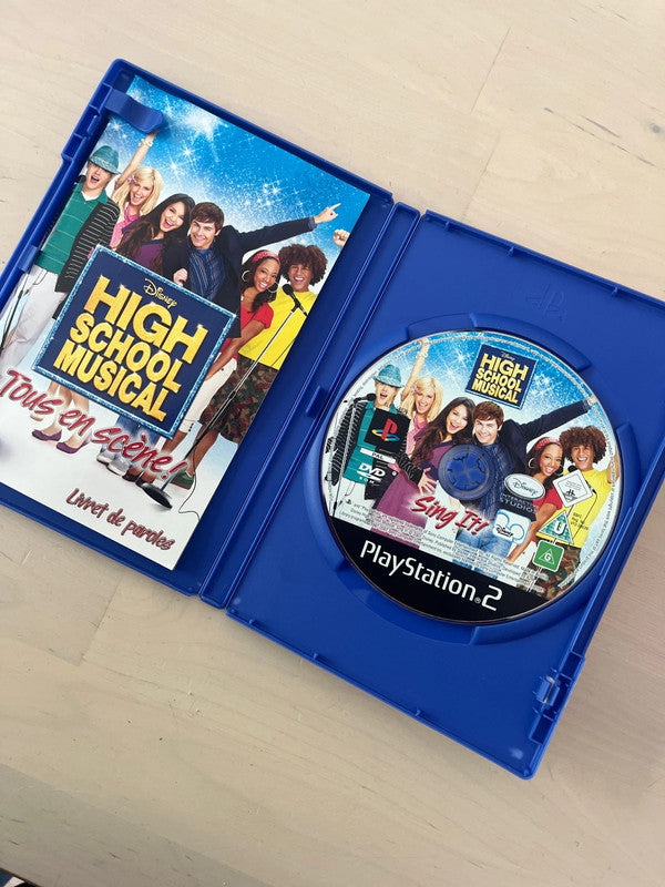 PlayStation 2 - jeu singstar Disney high school musical