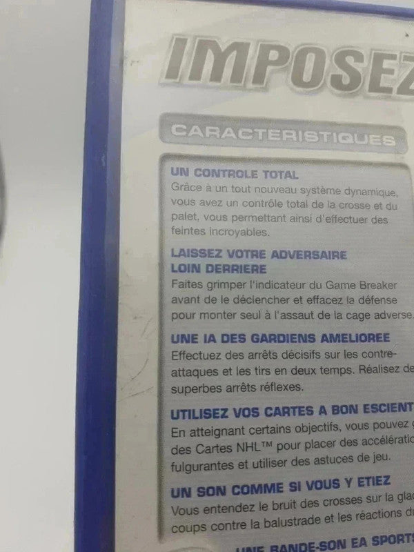 NHL 2003 PS2 • Jeu Vidéo Sony PlayStation 2 • Hockey sur Glace