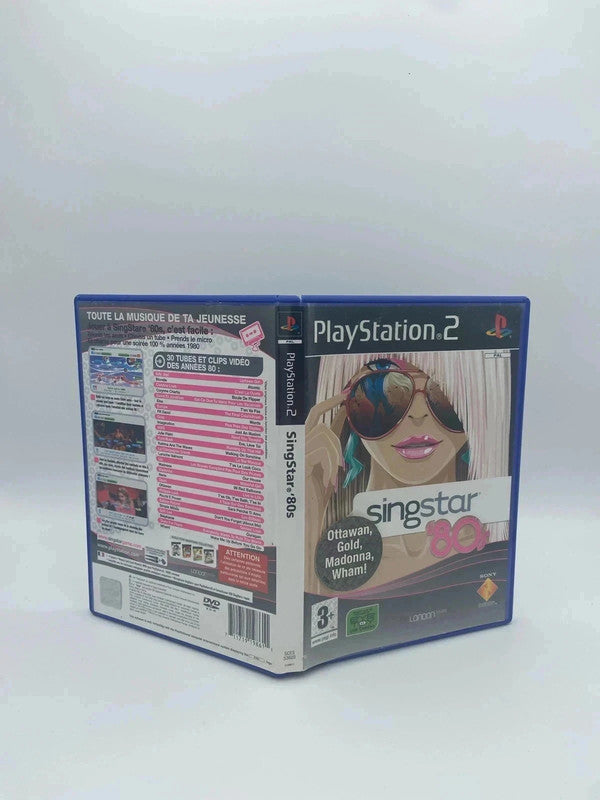 singstar '80s ps2 playstation 2 pal