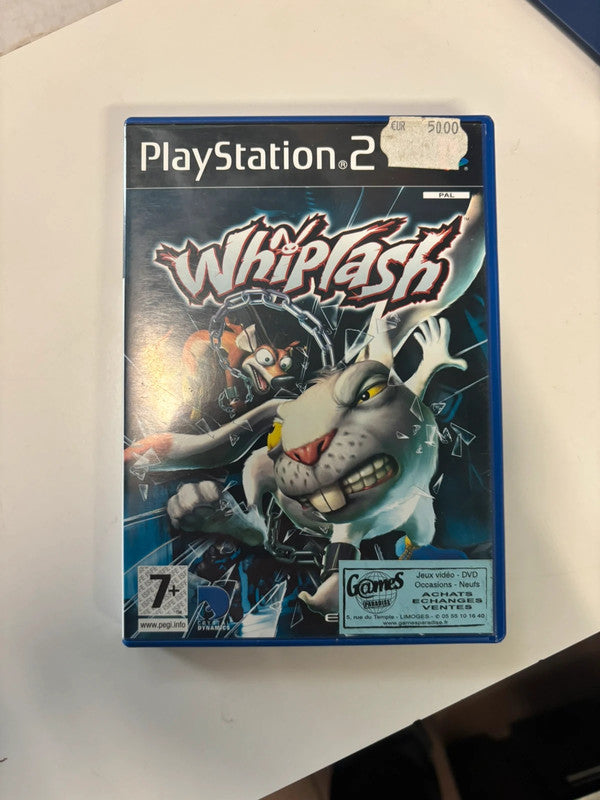 Jeu Whiplash ps2