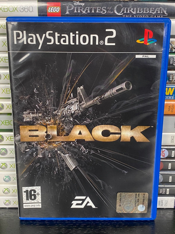 Black - PlayStation 2 PS2 Game - CIB