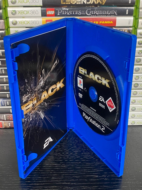 Black - PlayStation 2 PS2 Game - CIB