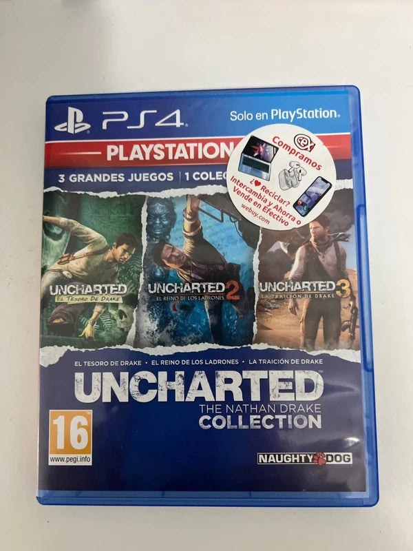Uncharted - The Nathan Drake collection ps4