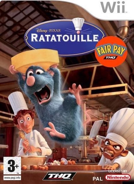Wii spel ratatouille