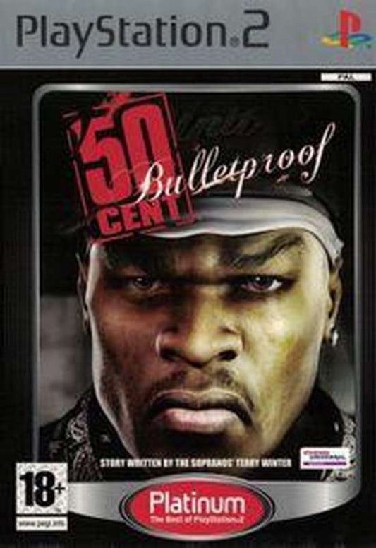 50 cent bulletproof platinum ps2