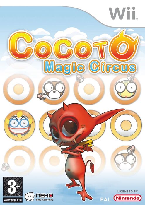 Jeux de Wii - Cocoto Magic Circus - 3 ans et plus