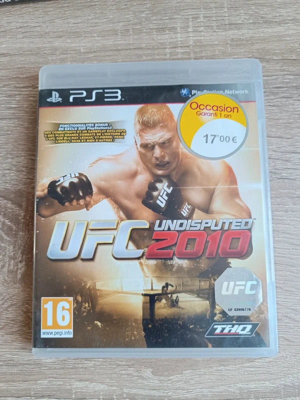Jeu UFC Undisputed 2010 sur PS3