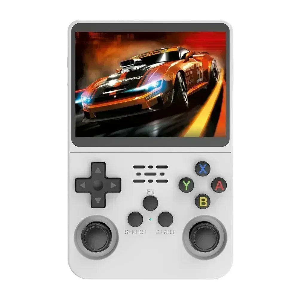 Console rétro portable R36S 64Go – Blanc