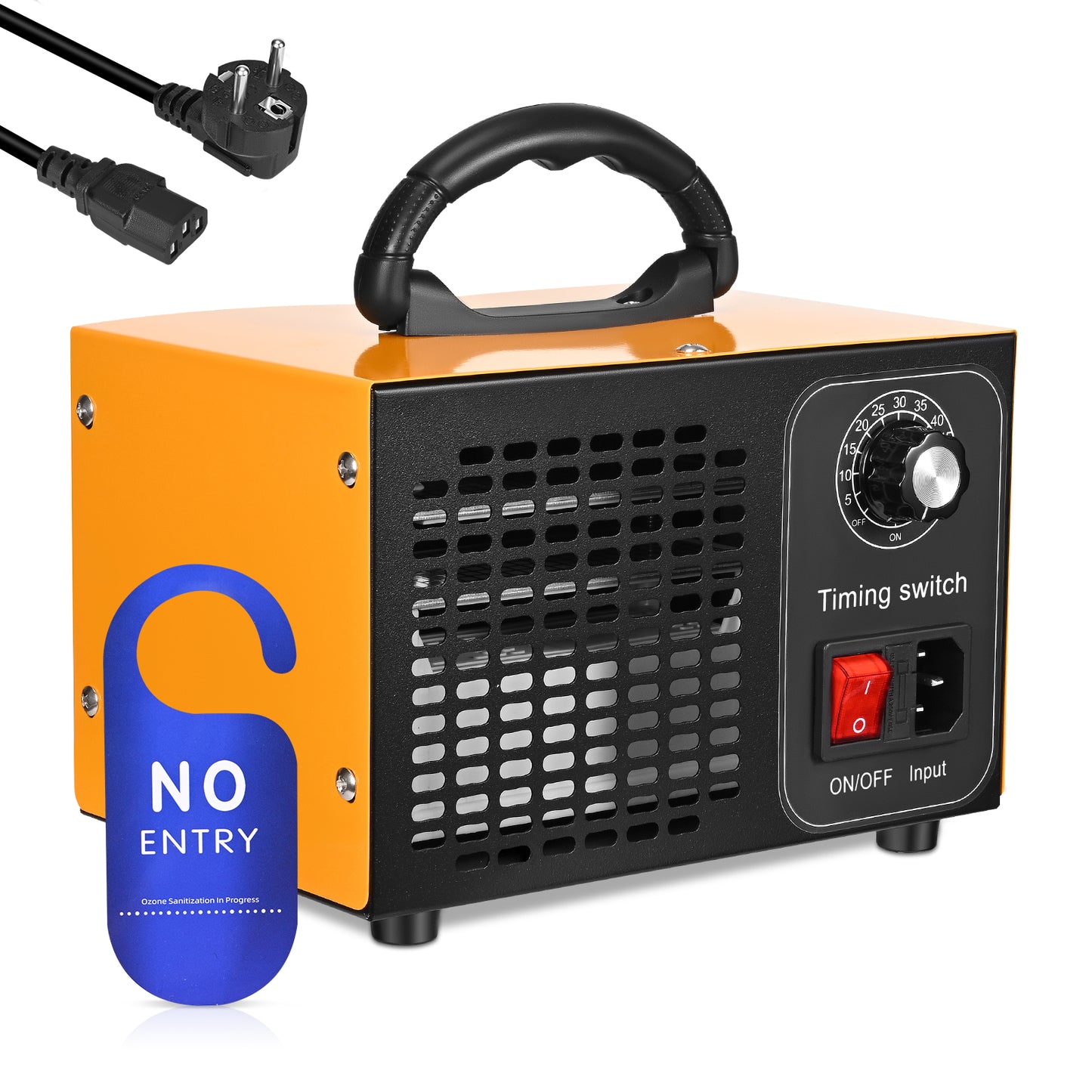 Générateur d’Ozone 220V 60000mg – Purificateur d’Air Portable pour Maison, Voiture et Bureau – Neutraliseur d’Odeurs et Assainisseur d’Air Électrique