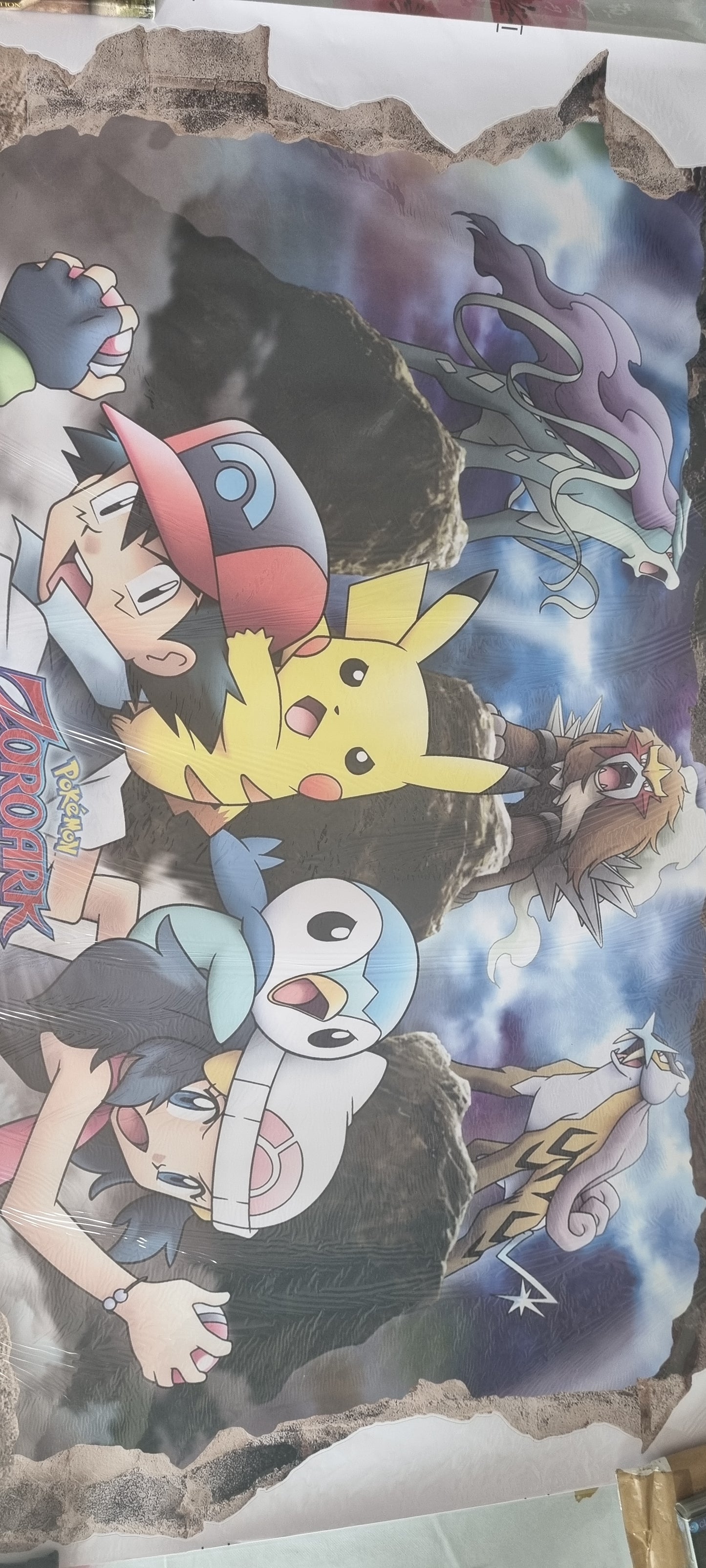 Stickers mural Pokémon Zoroark – Héros en action ! Grand format 90x60 cm – déco murale intense pour fans d’aventure – 8