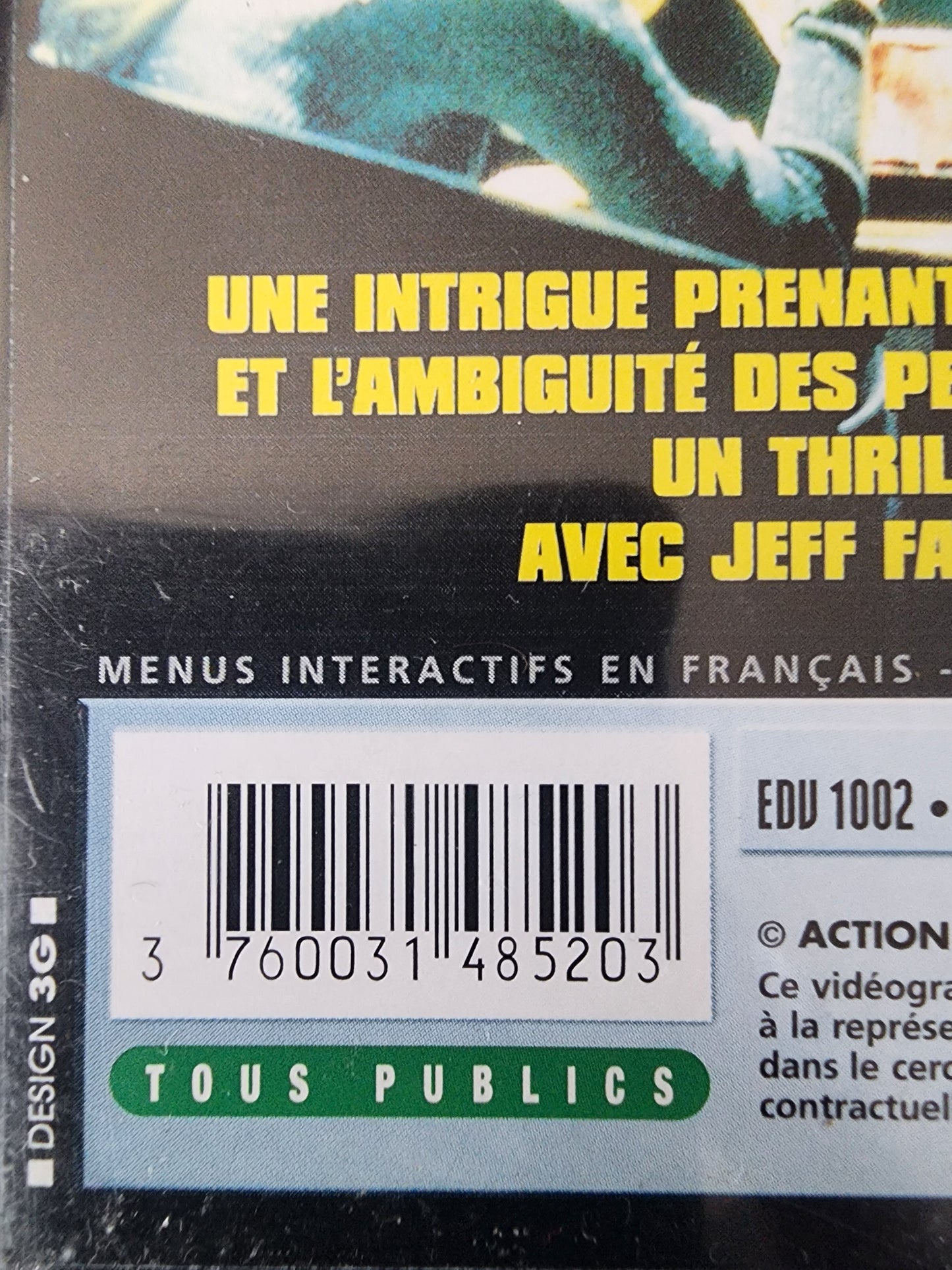 The Contract - DVD Thriller avec Jeff Fahey et Camilla Roos