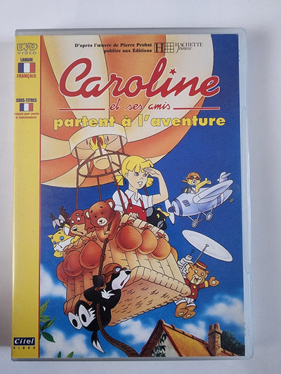 Caroline and her friends go on an adventure - Hachette Jeunesse Animation DVD