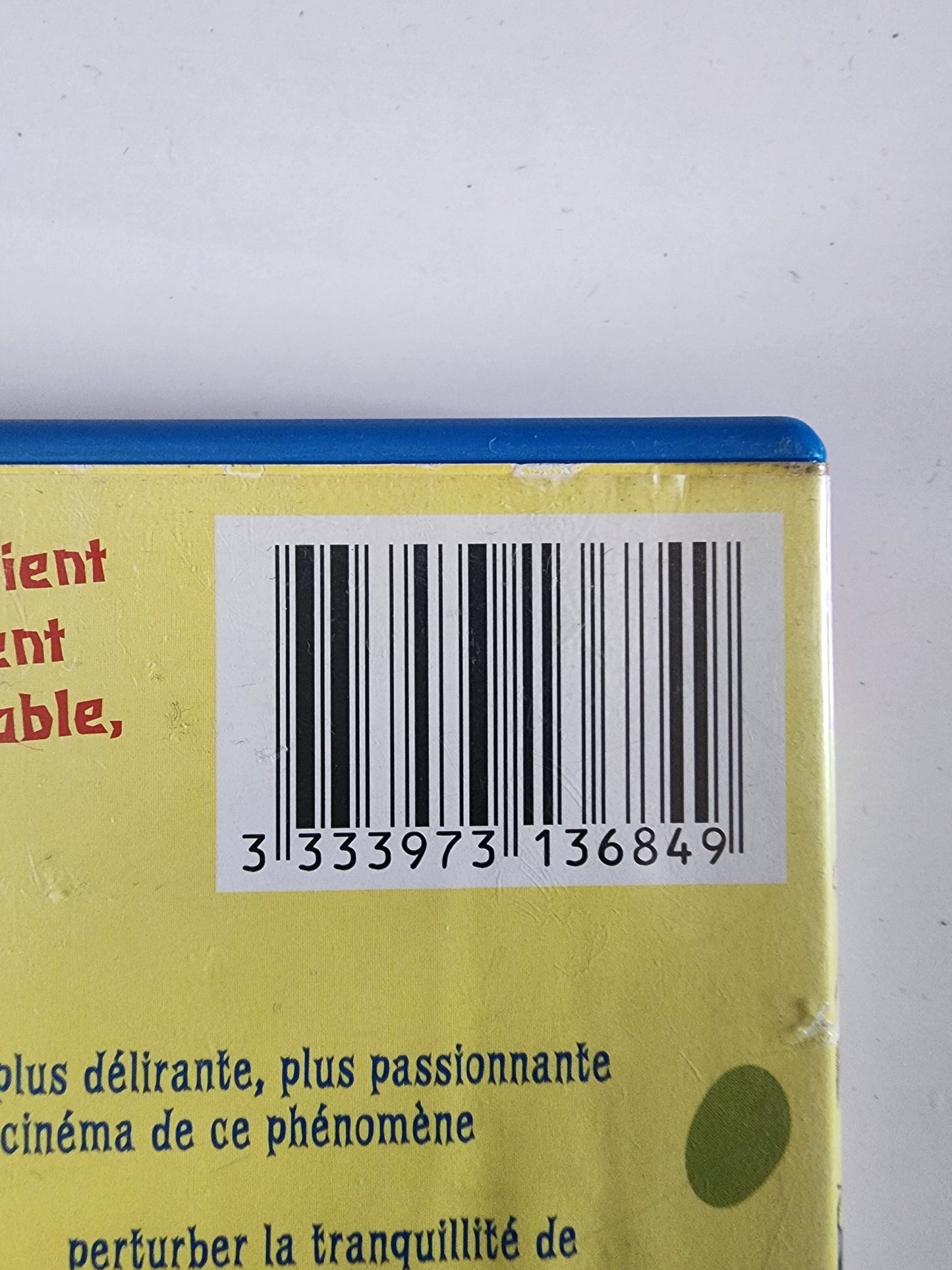 Le Bob L'Éponge Film DVD - Code-barres 3333973136849