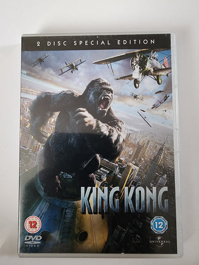 King Kong DVD 2-Disc Special Edition – Peter Jackson | Naomi Watts, Jack Black | Universal Zone 2 PAL