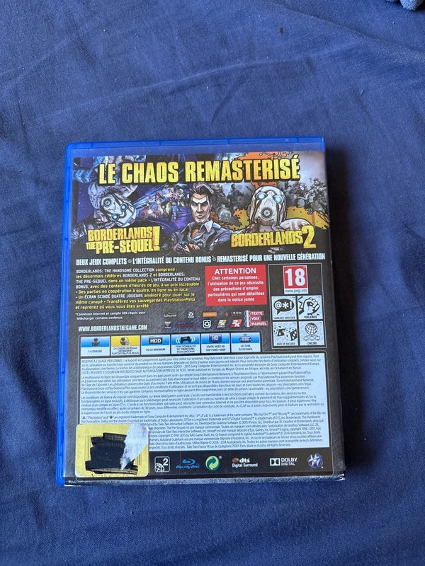 Borderland jeu d’occasion ps4
