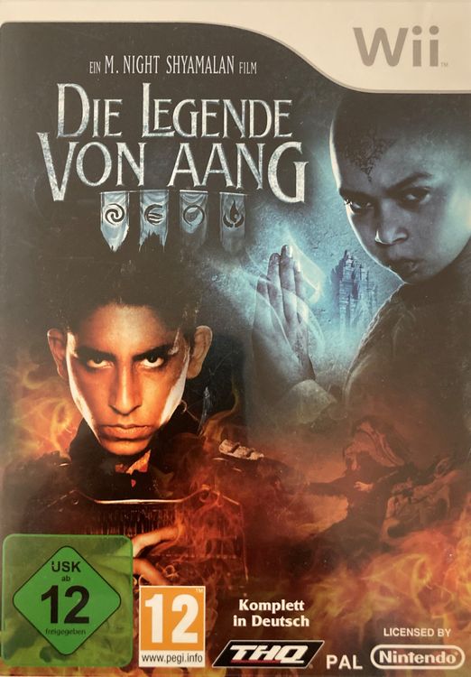 Die Legende von Aang Wii spiel