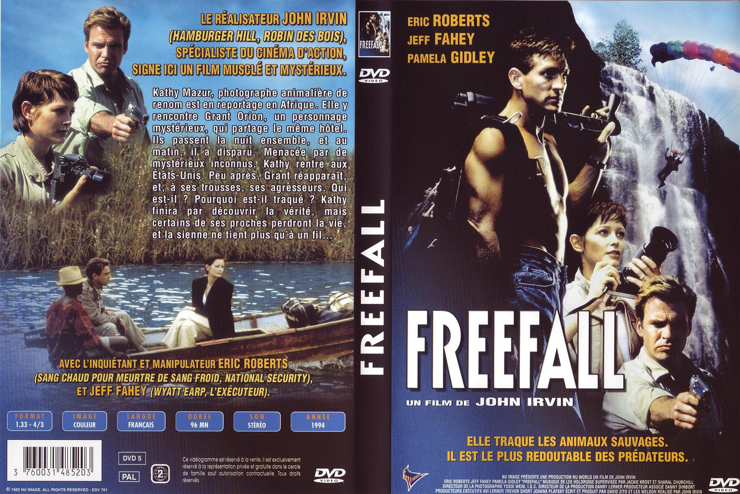 DVD : freefal dvd en