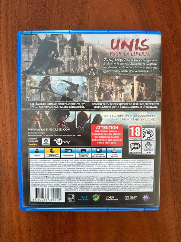 Assassin’s Creed Unity ps4
