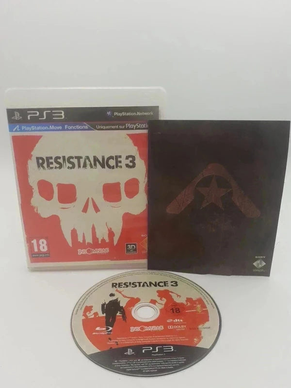 resistance 3 jeu vidéo sony playstation 3 ps3 pal