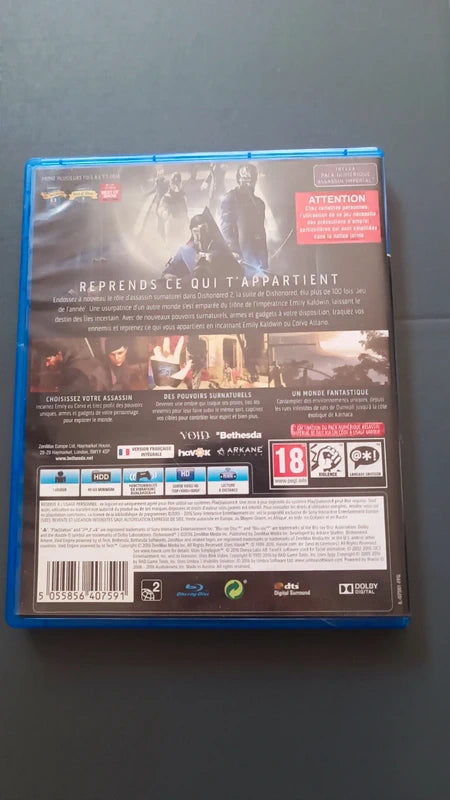 Dishonored 2 ps4