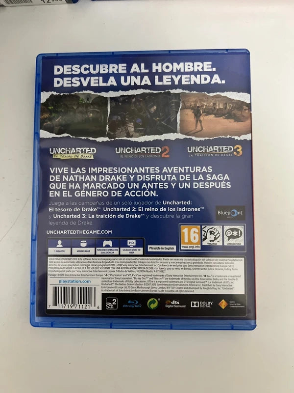 Uncharted - The Nathan Drake collection ps4
