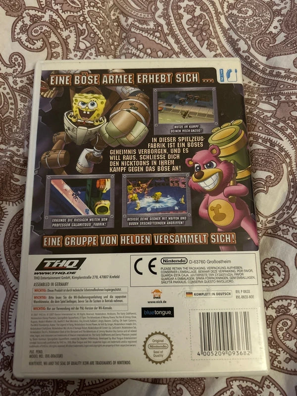 Wii spiel =Angriff der Spielzeugroboter