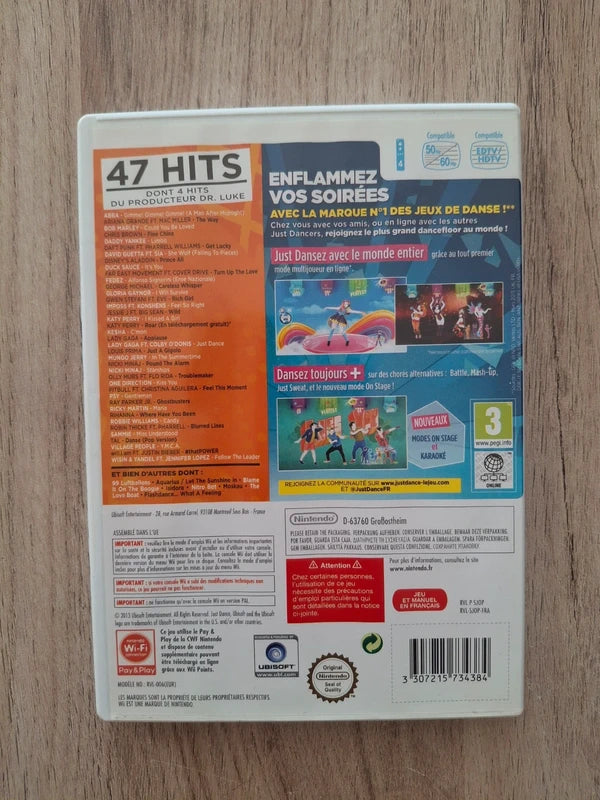 Jeu wii just dance 2014
