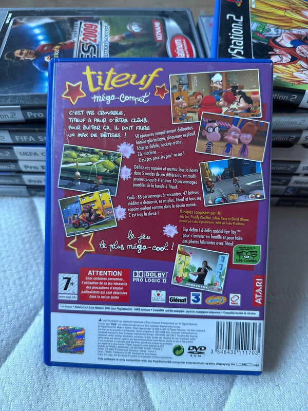 Titeuf mega-complet jeu ps2 PlayStation 2