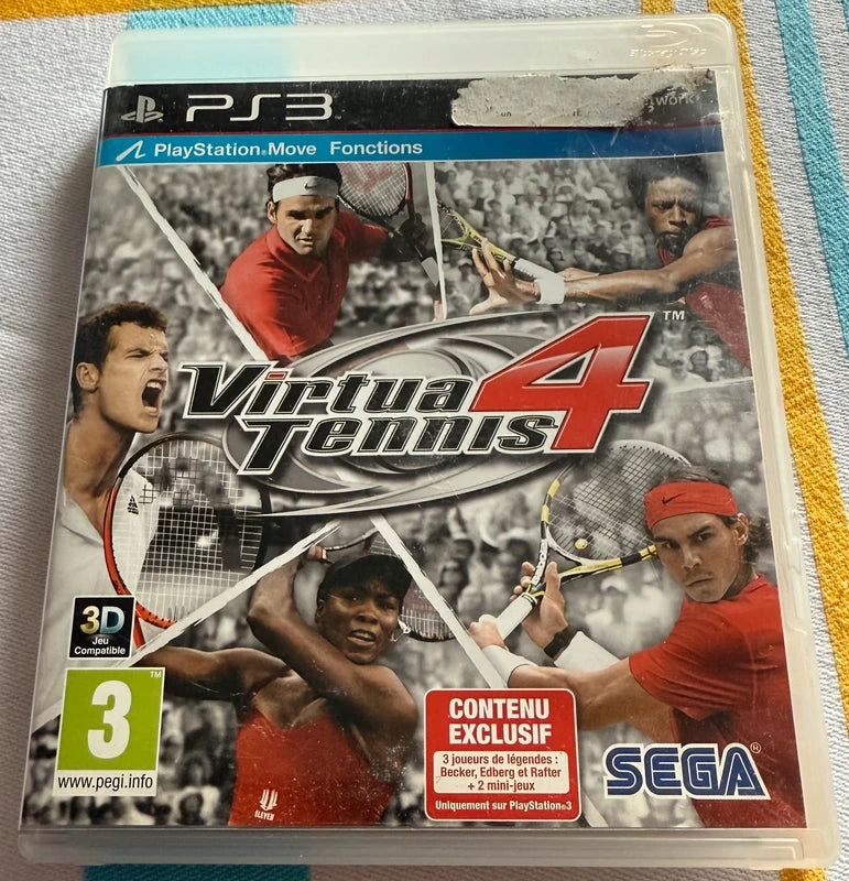 jeu playstation 3 virtua tennis 4
