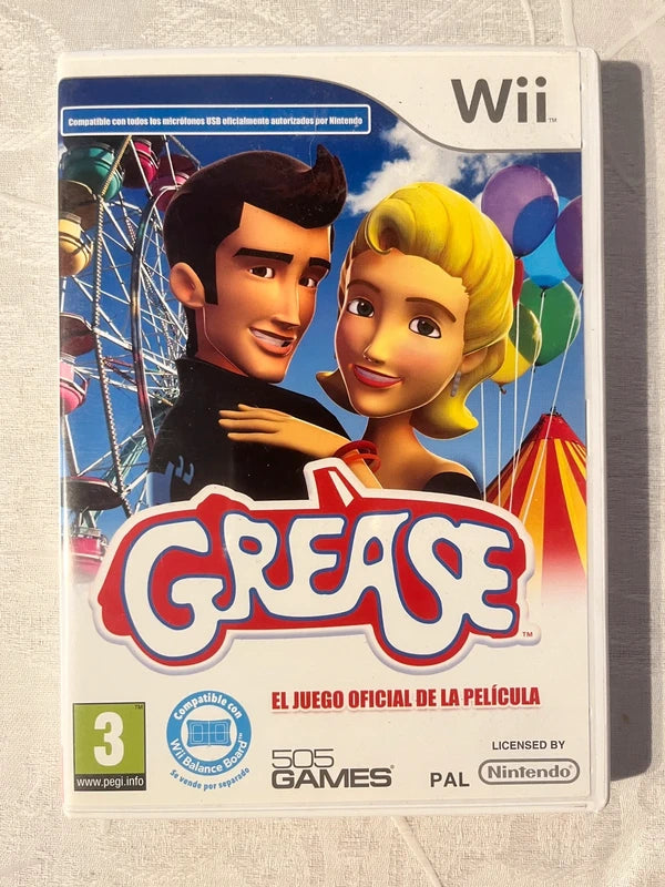 Grease juego wii