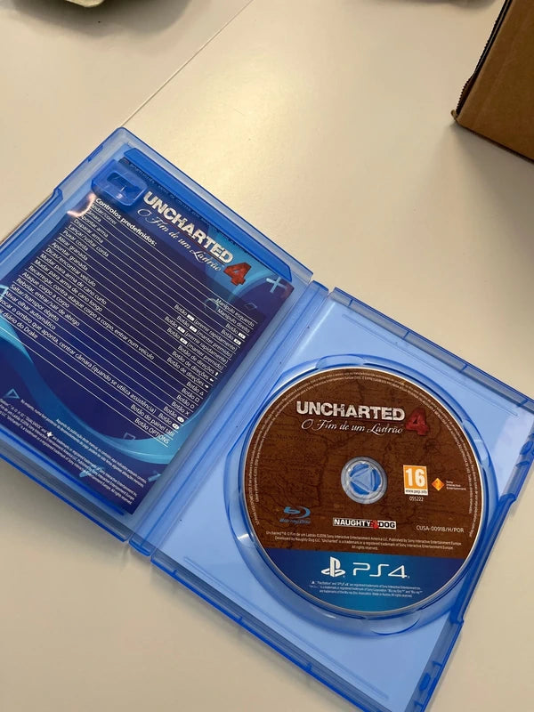 jogo uncharted 4 o fim de um ladrão ps4