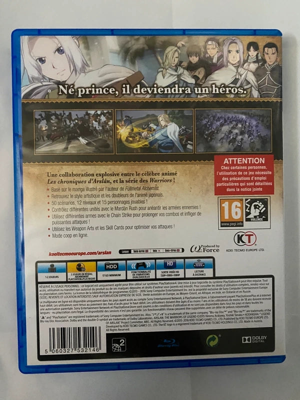Arslan ps4