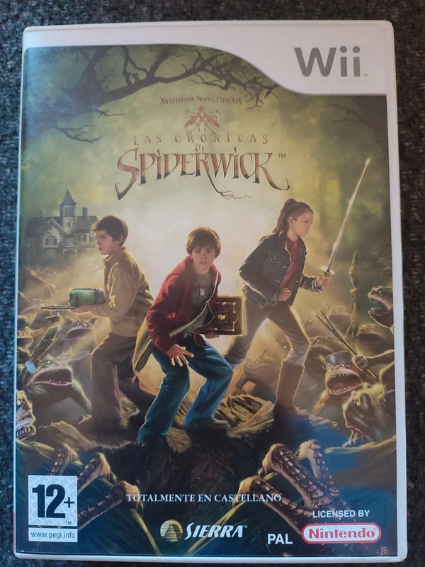 Juego wii Las Crónicas de Spiderwick