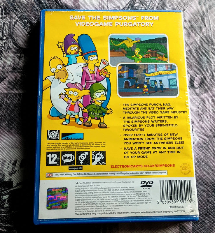 The Simpsons Game - PS2