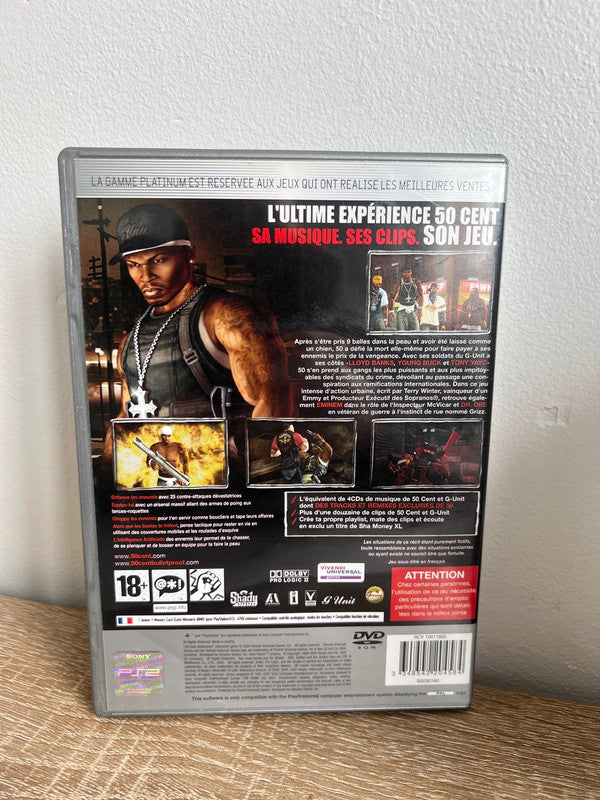 50 cent bulletproof platinum ps2