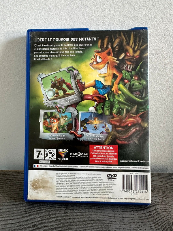 Crash génération mutant ps2
