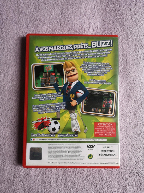 Buzz ! : Le Quiz du Sport PS2