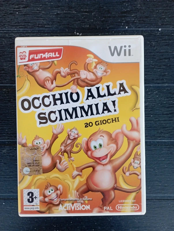 Occhio alla scimmia gioco Wii